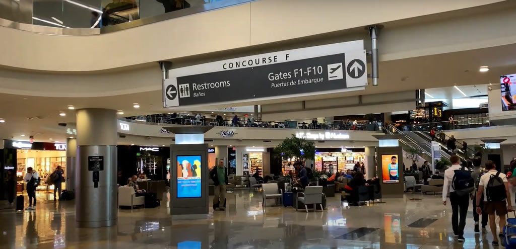 Concourse F Atlanta airport