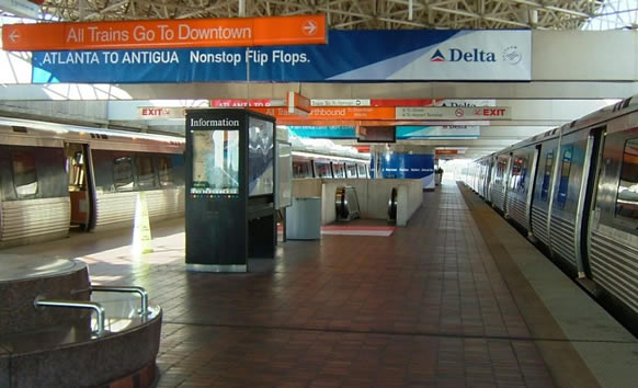 Marta trains ATL airport